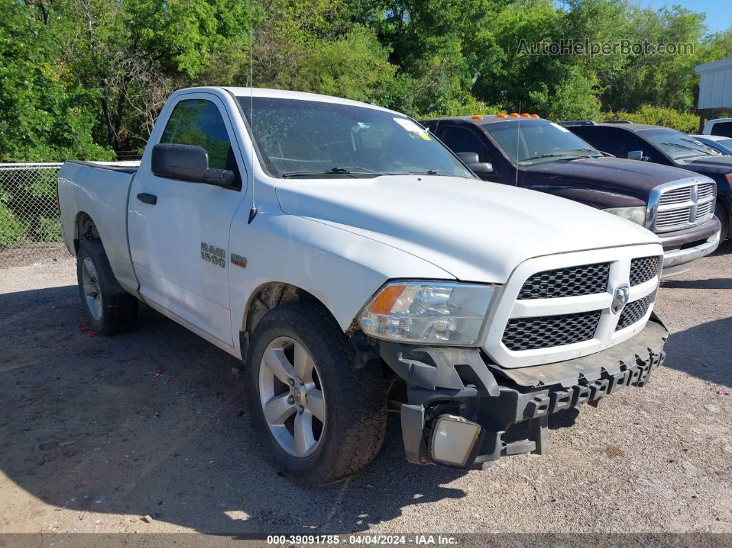 2015 Ram 1500 Express White vin: 3C6JR7AT8FG581125