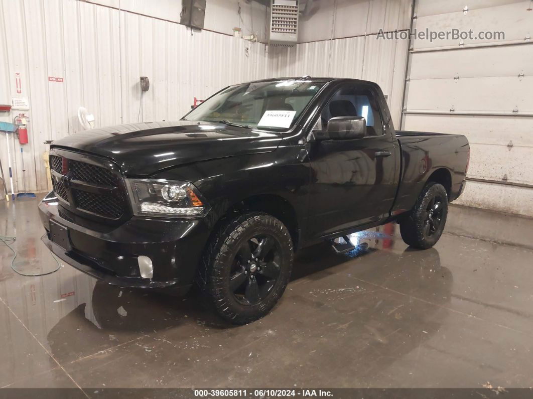 2014 Ram 1500 Express Black vin: 3C6JR7AT9EG215060