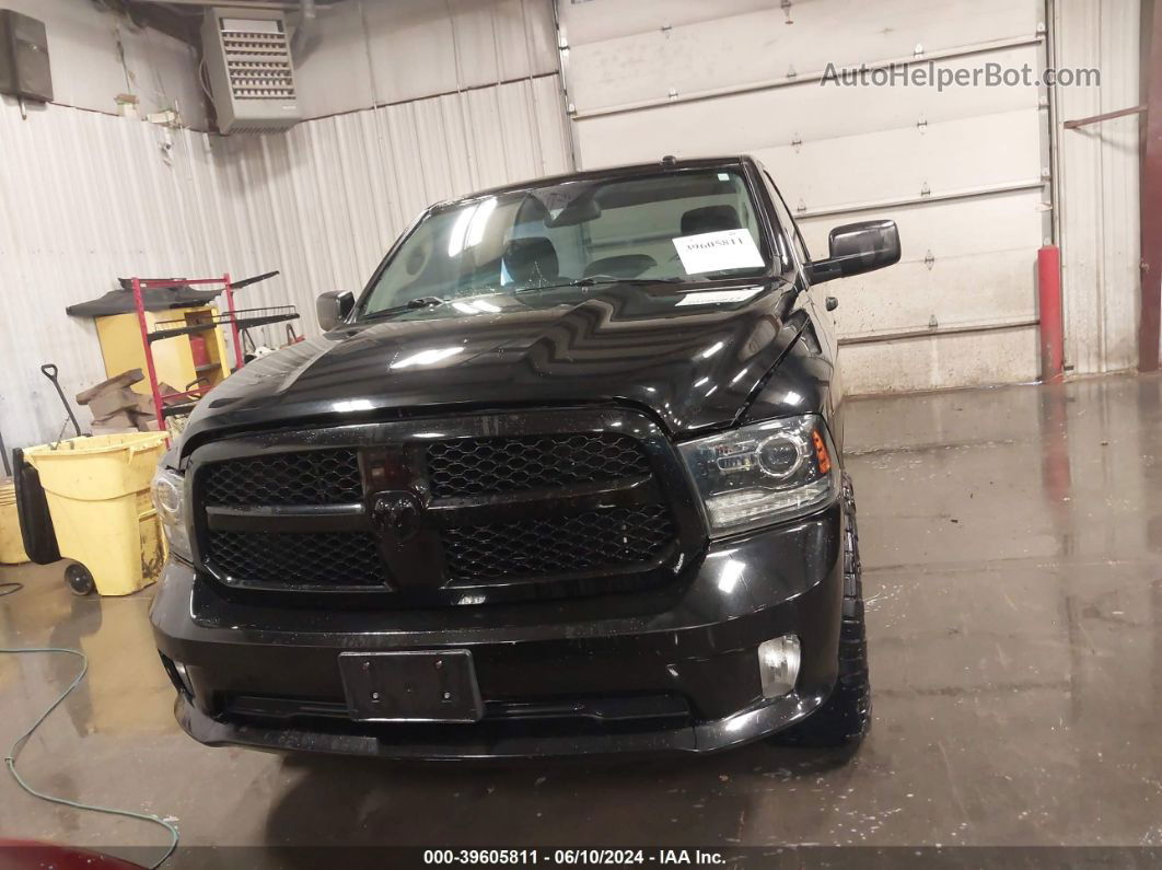 2014 Ram 1500 Express Black vin: 3C6JR7AT9EG215060