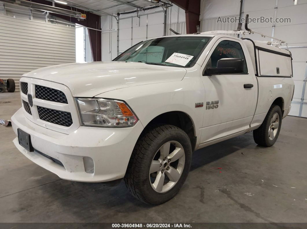 2015 Ram 1500 Express White vin: 3C6JR7AT9FG532841