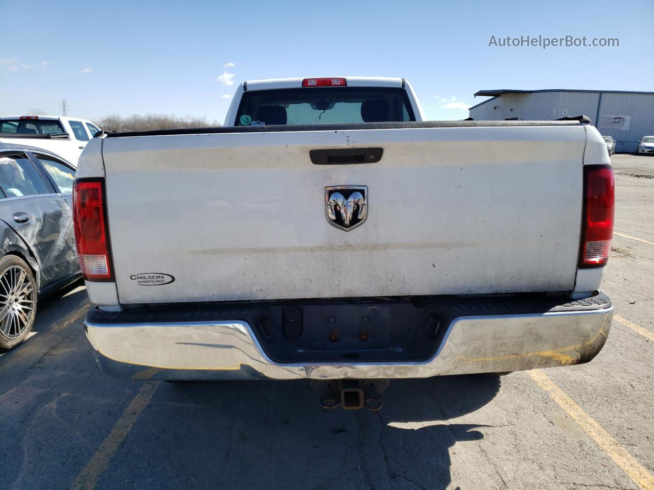 2014 Ram 1500 St White vin: 3C6JR7DM1EG310331