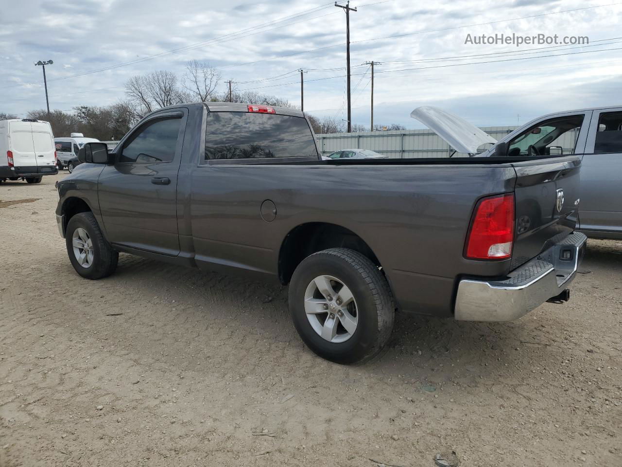 2015 Ram 1500 St Черный vin: 3C6JR7DM1FG647793