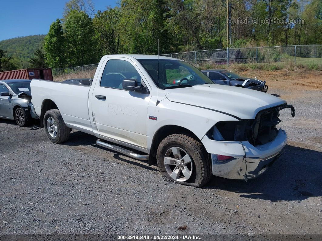 2020 Ram 1500 Classic Tradesman Regular Cab 4x4 8' Box White vin: 3C6JR7DT4LG246662