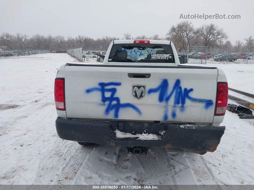 2015 Ram 1500 Tradesman White vin: 3C6JR7DT6FG647764