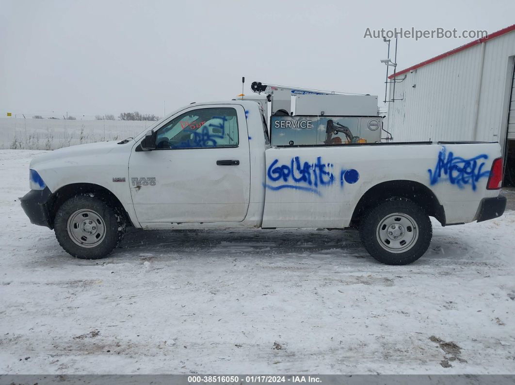 2015 Ram 1500 Tradesman White vin: 3C6JR7DT6FG647764