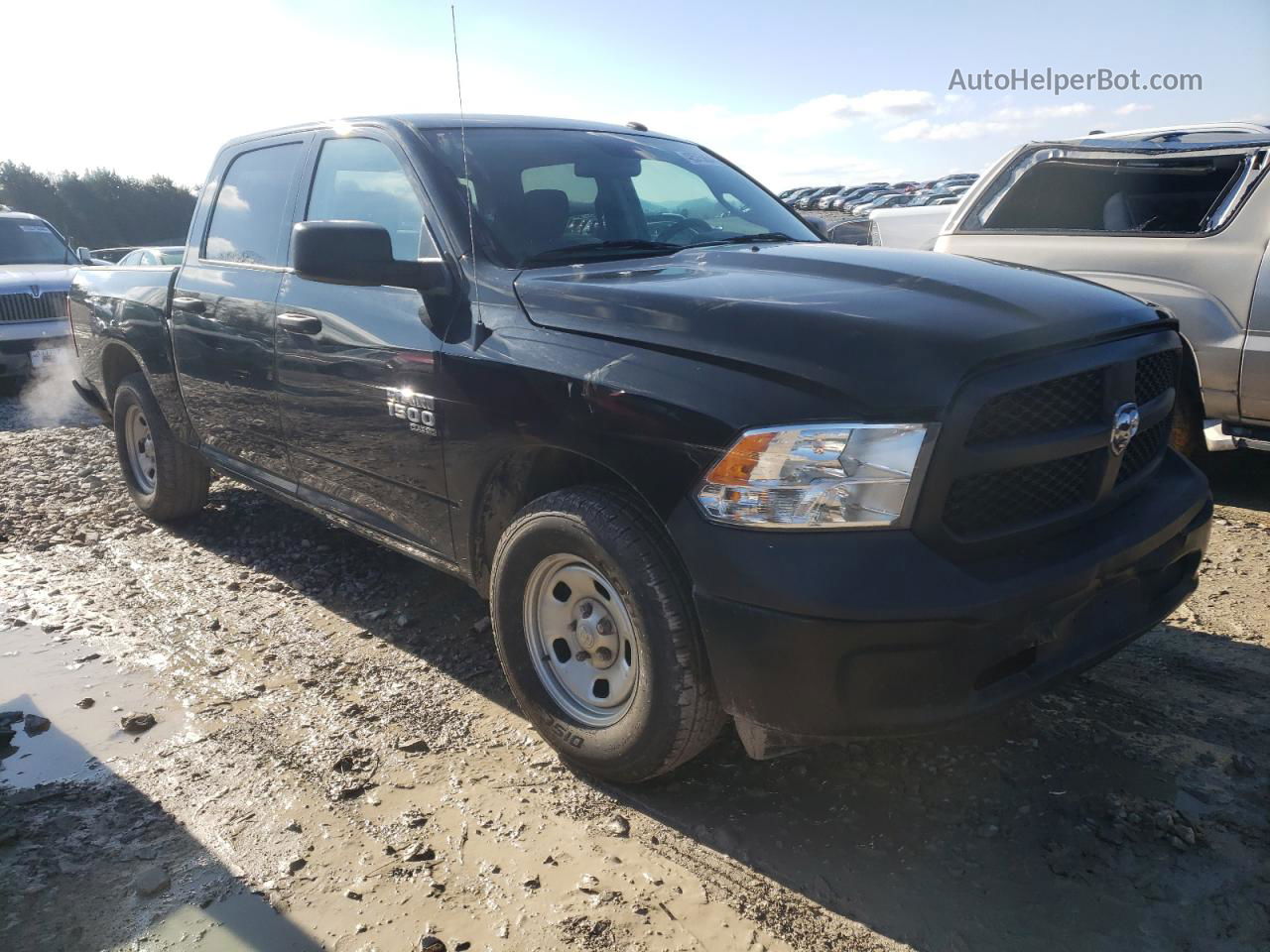 2020 Ram 1500 Classic Tradesman Black vin: 3C6RR6KG5LG290205