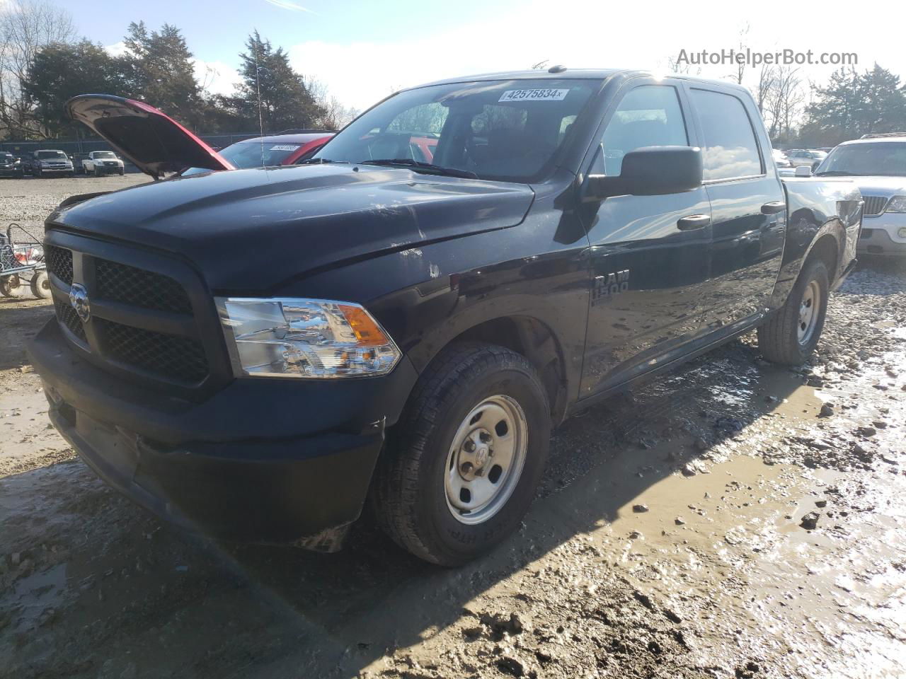 2020 Ram 1500 Classic Tradesman Black vin: 3C6RR6KG5LG290205