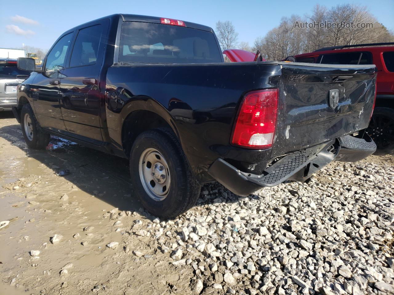 2020 Ram 1500 Classic Tradesman Black vin: 3C6RR6KG5LG290205