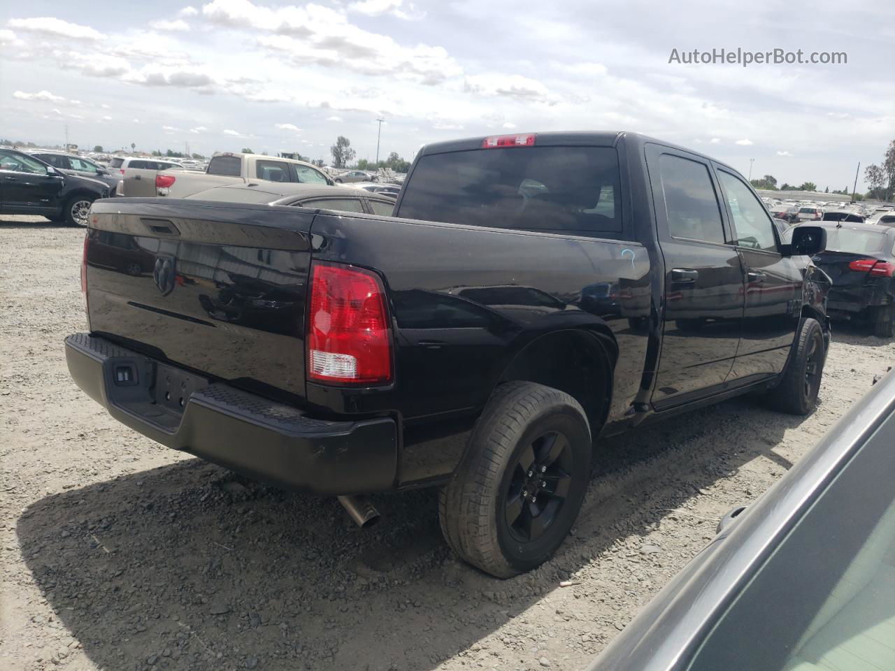 2022 Ram 1500 Classic Tradesman Black vin: 3C6RR6KG6NG224765