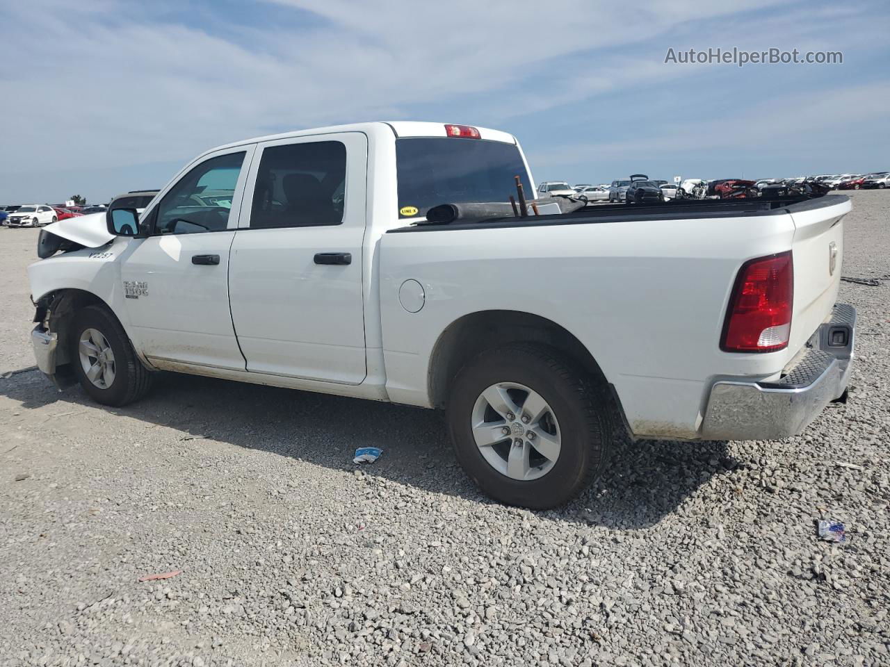 2022 Ram 1500 Classic Tradesman White vin: 3C6RR6KG6NG412895