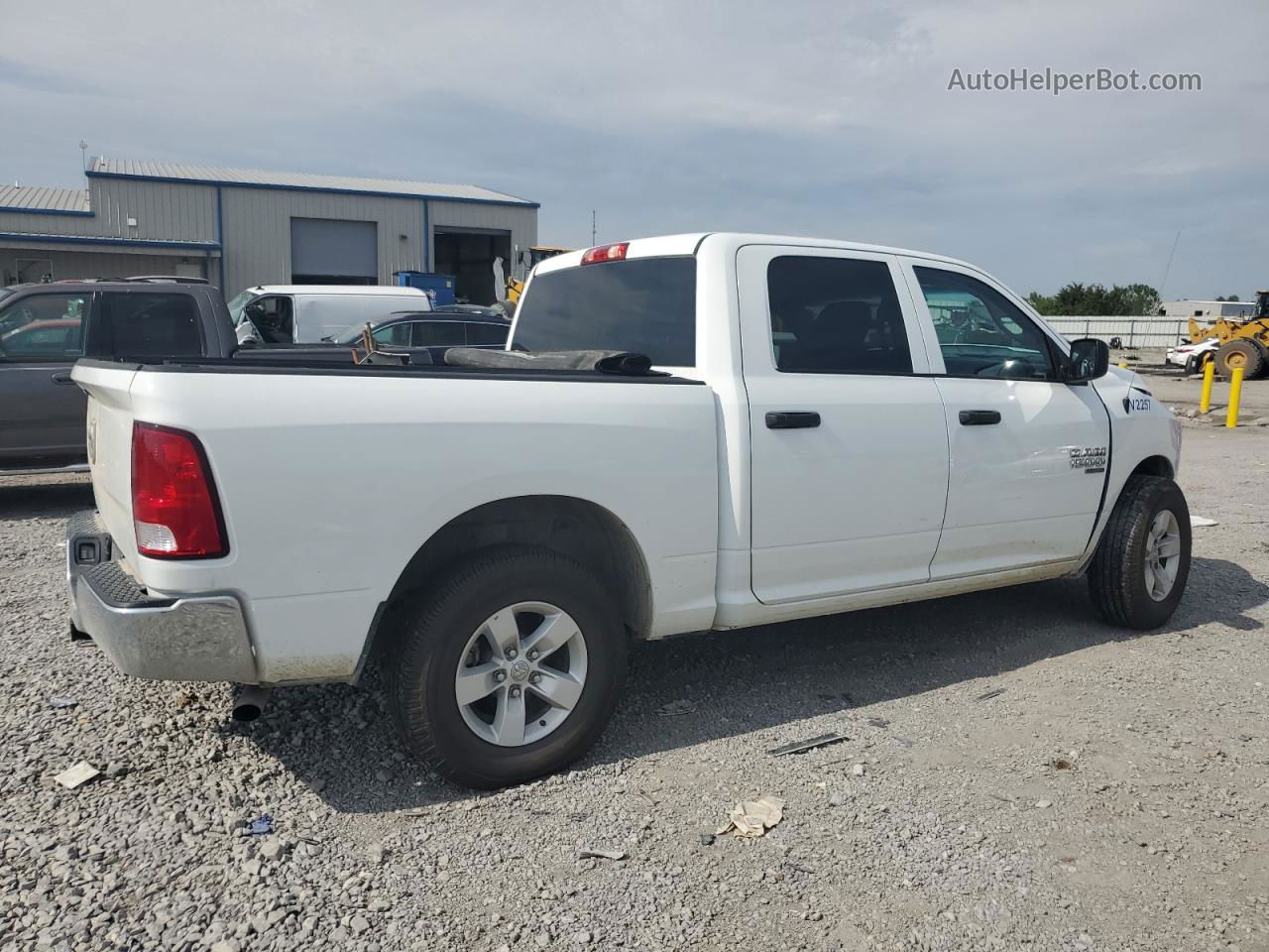 2022 Ram 1500 Classic Tradesman White vin: 3C6RR6KG6NG412895