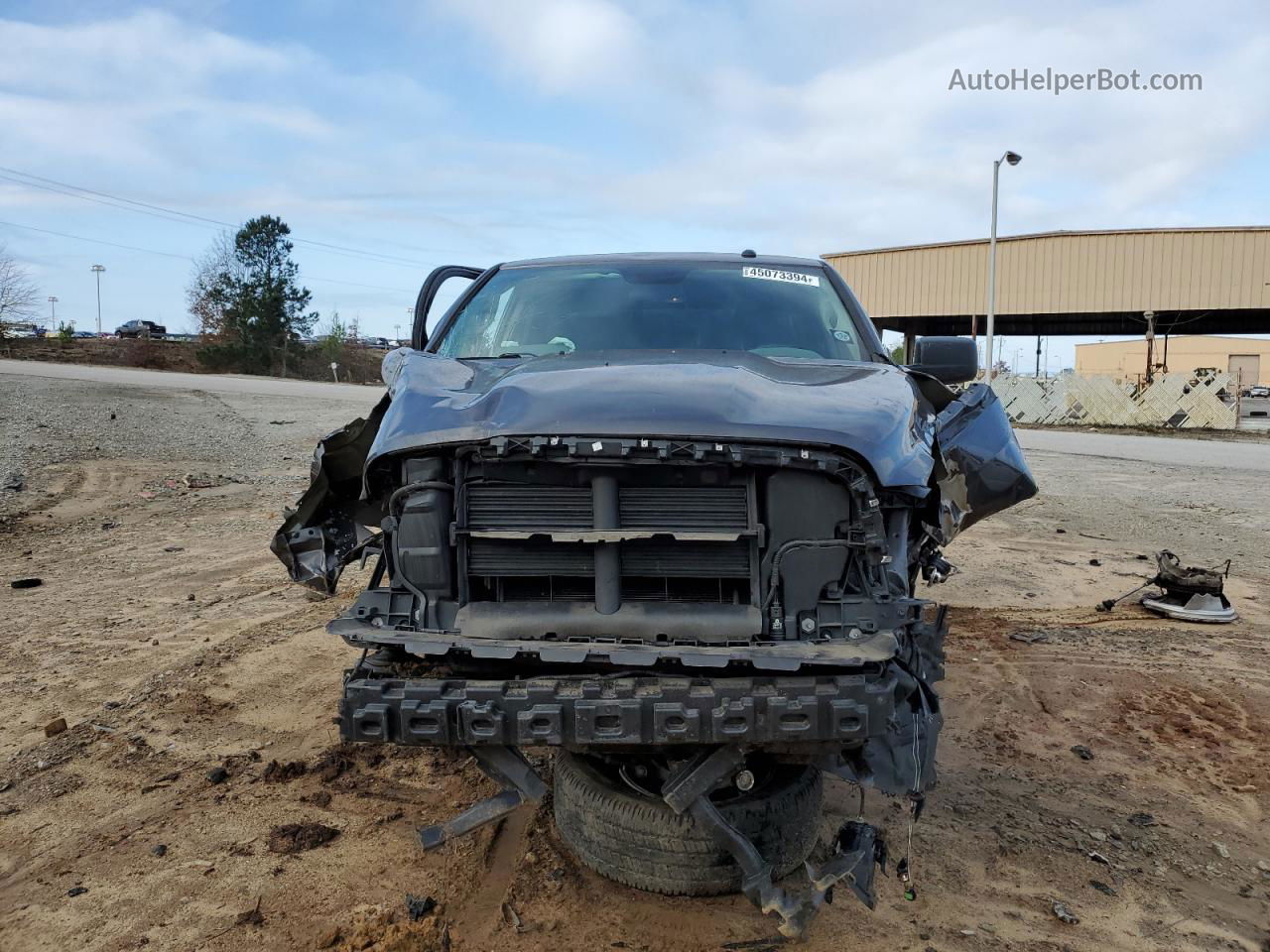 2019 Ram 1500 Classic Tradesman Gray vin: 3C6RR6KG8KG657631