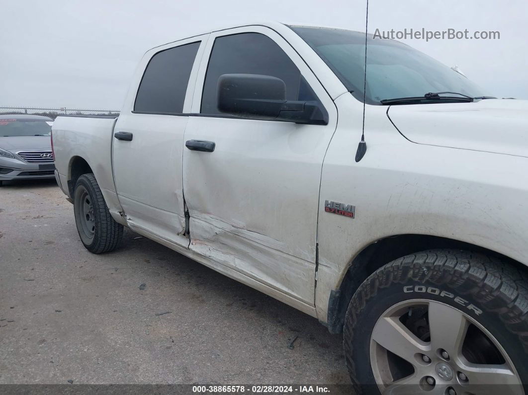 2015 Ram 1500 Tradesman White vin: 3C6RR6KT1FG675696