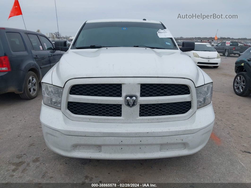 2015 Ram 1500 Tradesman White vin: 3C6RR6KT1FG675696