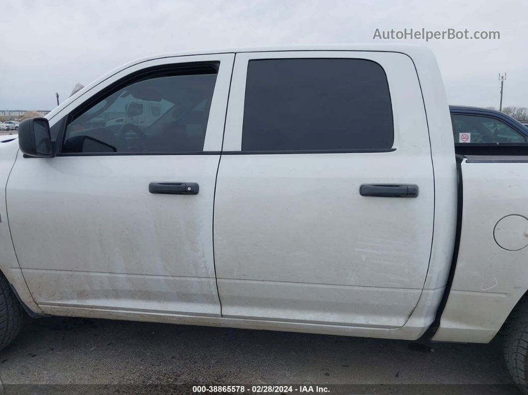 2015 Ram 1500 Tradesman White vin: 3C6RR6KT1FG675696