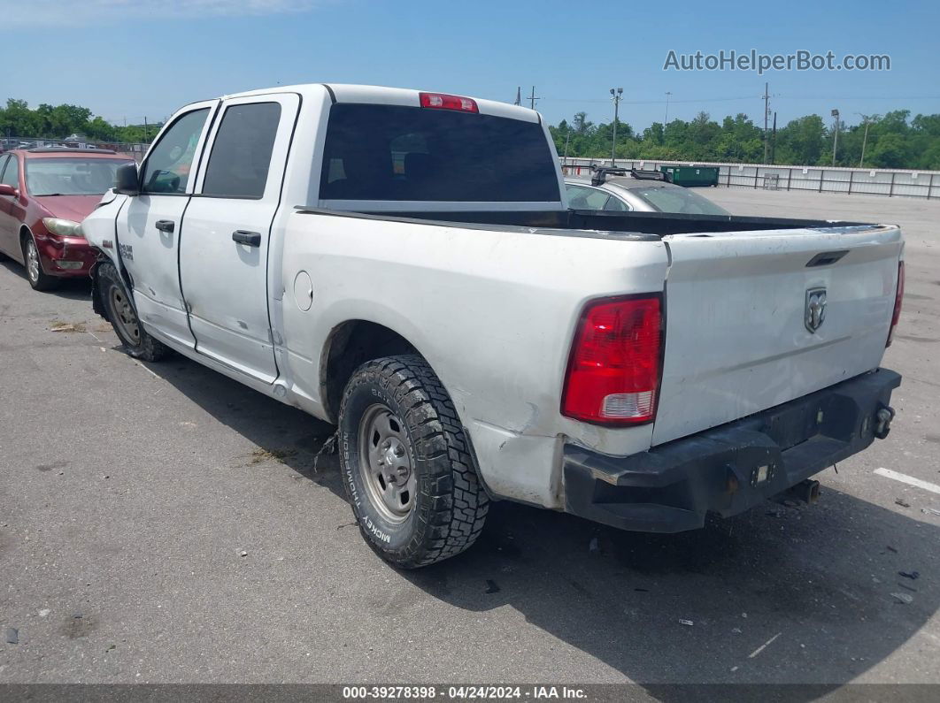 2015 Ram 1500 Tradesman White vin: 3C6RR6KT3FG605665