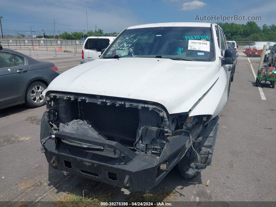 2015 Ram 1500 Tradesman Белый vin: 3C6RR6KT3FG605665