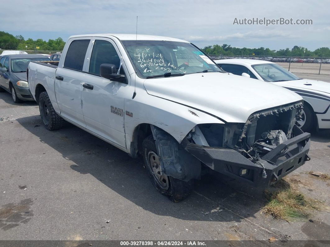 2015 Ram 1500 Tradesman Белый vin: 3C6RR6KT3FG605665