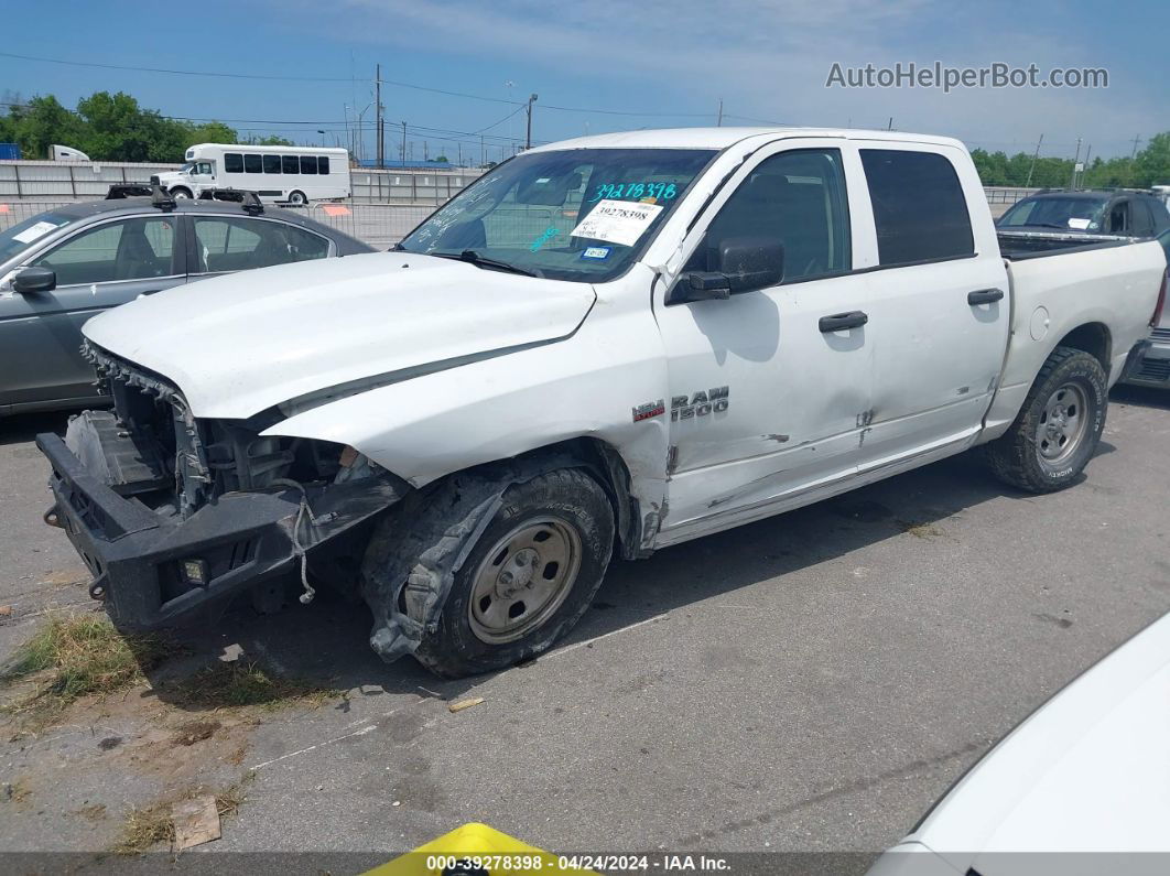 2015 Ram 1500 Tradesman White vin: 3C6RR6KT3FG605665