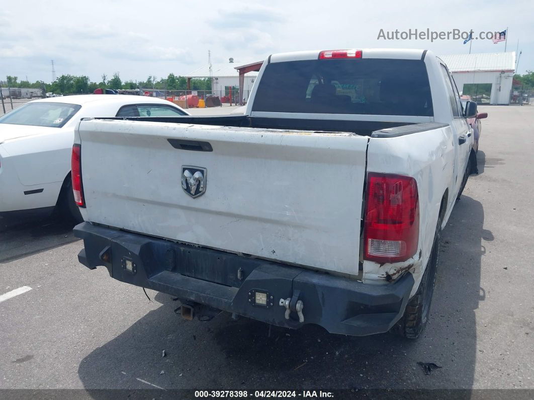 2015 Ram 1500 Tradesman White vin: 3C6RR6KT3FG605665