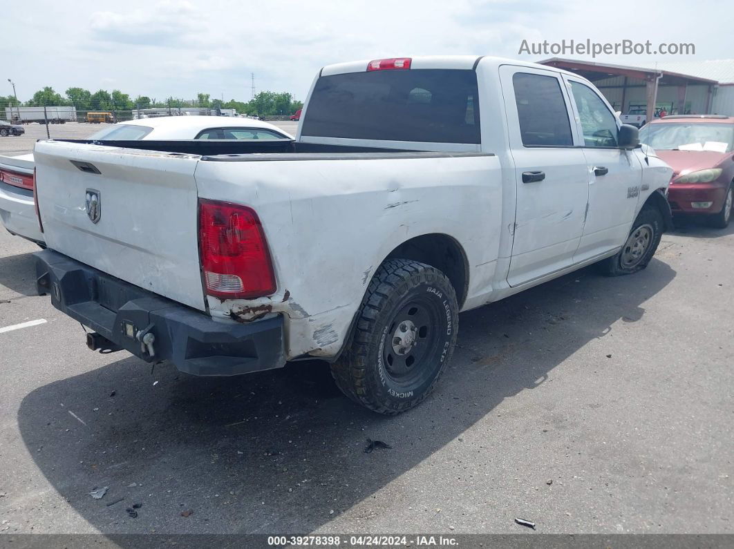 2015 Ram 1500 Tradesman White vin: 3C6RR6KT3FG605665