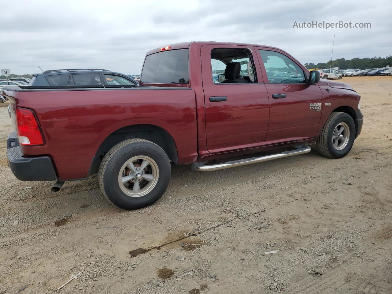 2022 Ram 1500 Classic Tradesman Бордовый vin: 3C6RR6KT3NG172119