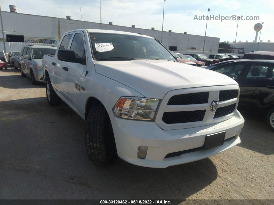 2014 Ram 1500 Express White vin: 3C6RR6KT4EG294861