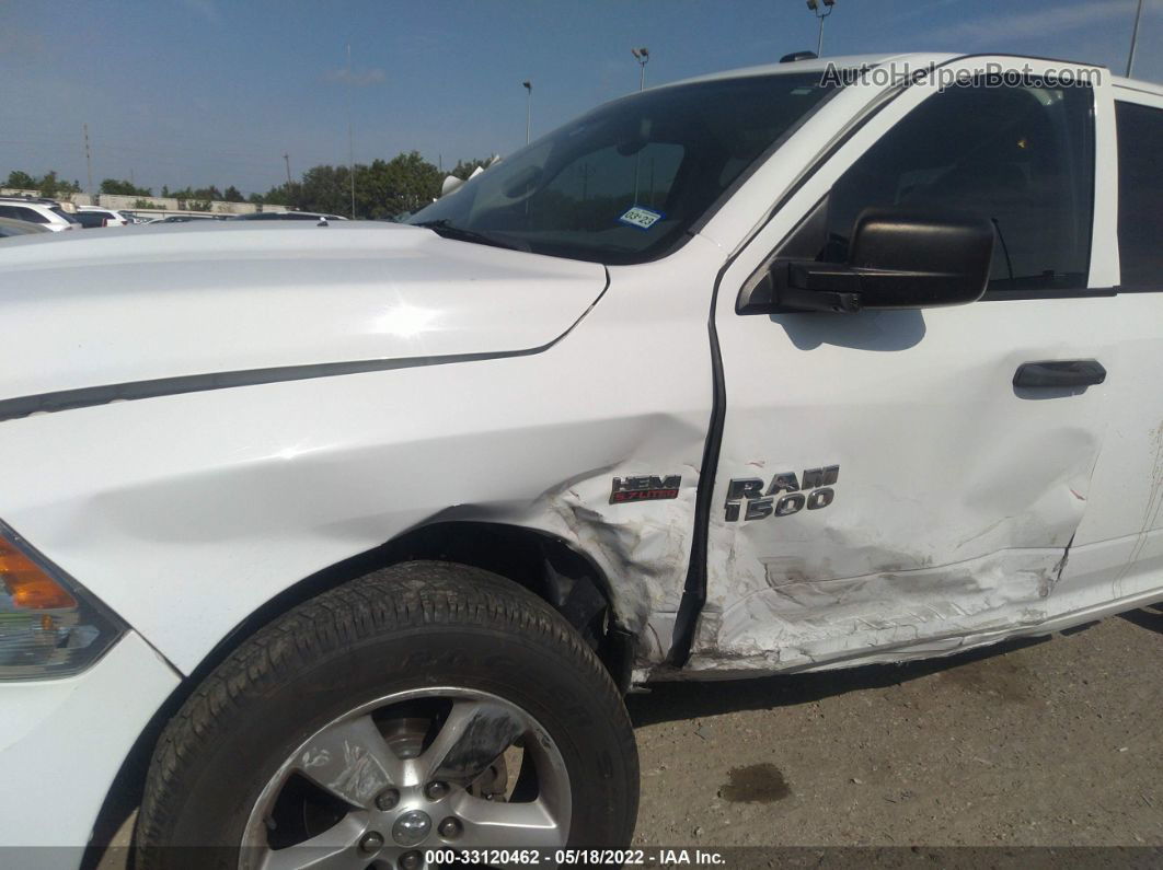 2014 Ram 1500 Express White vin: 3C6RR6KT4EG294861