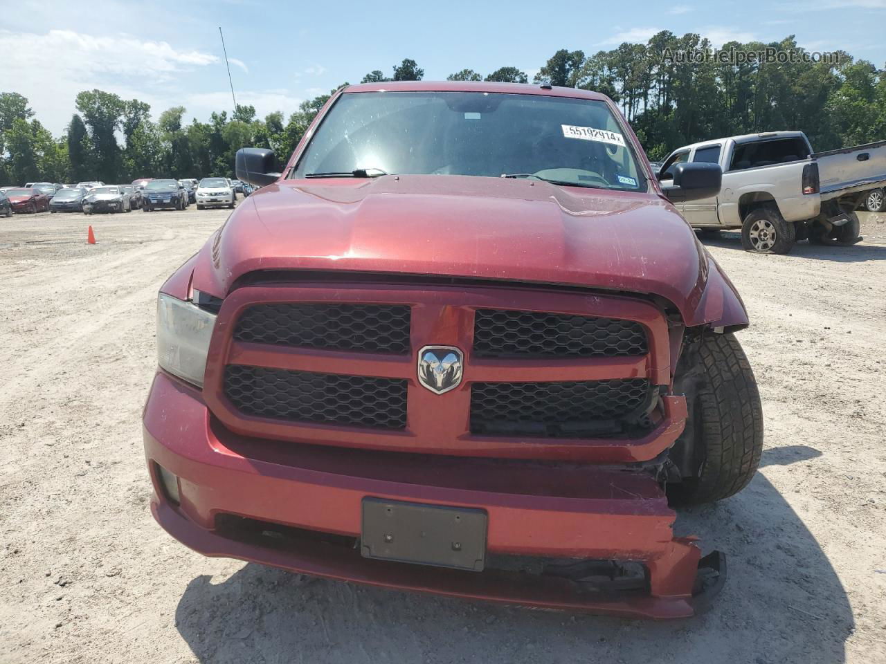 2014 Ram 1500 St Red vin: 3C6RR6KT5EG234006