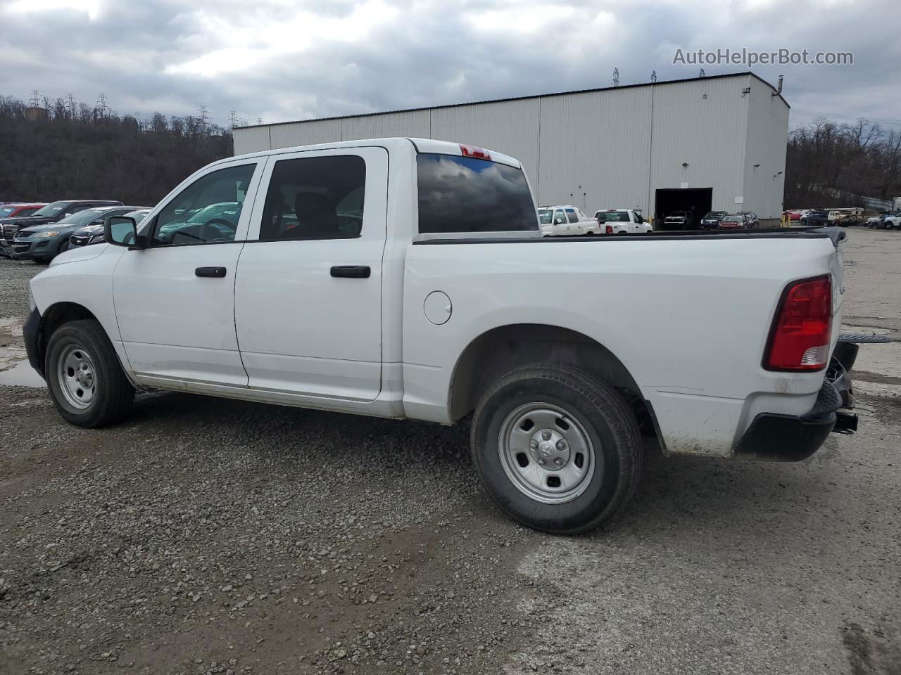 2022 Ram 1500 Classic Tradesman White vin: 3C6RR7KG1NG206342