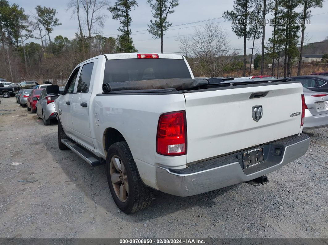 2020 Ram 1500 Classic Tradesman  4x4 5'7 Box White vin: 3C6RR7KG6LG134499