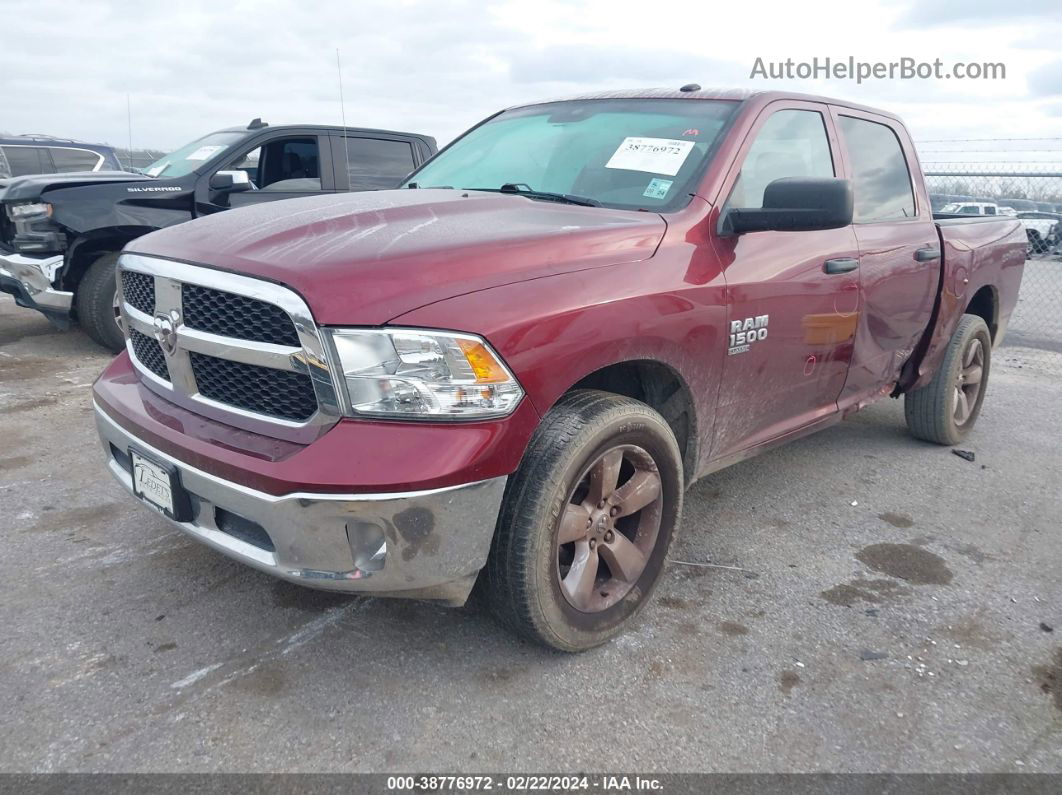 2020 Ram 1500 Classic Tradesman  4x4 5'7 Box Красный vin: 3C6RR7KG8LG134519