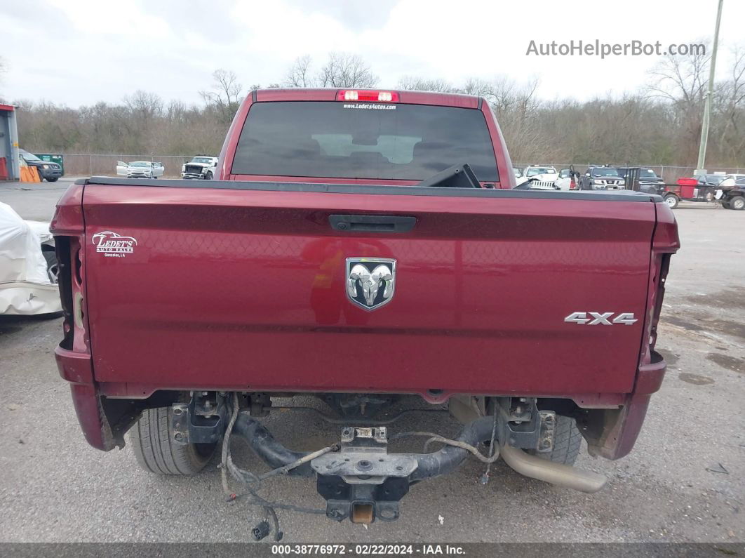 2020 Ram 1500 Classic Tradesman  4x4 5'7 Box Красный vin: 3C6RR7KG8LG134519