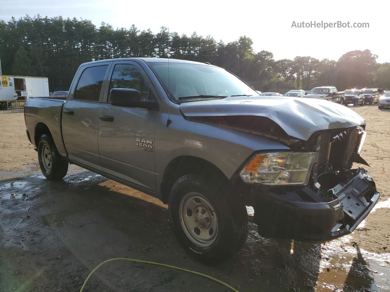 2022 Ram 1500 Classic Tradesman Серебряный vin: 3C6RR7KG9NG343559