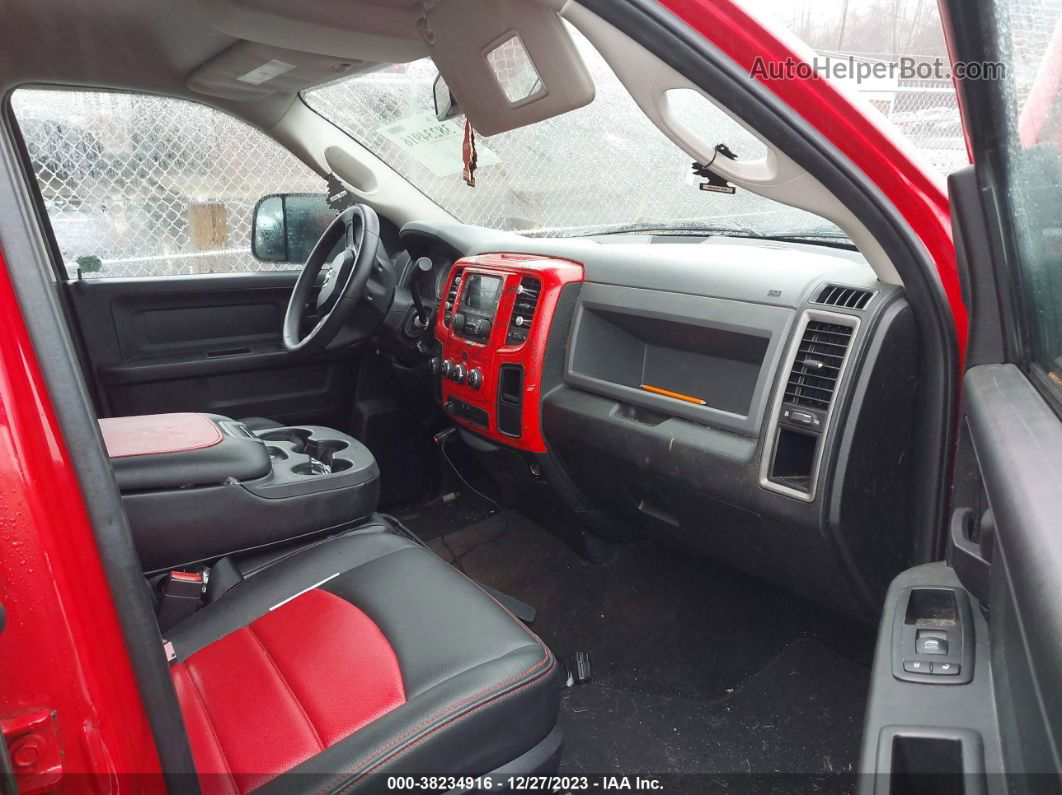 2015 Ram 1500 Tradesman Red vin: 3C6RR7KT0FG578740