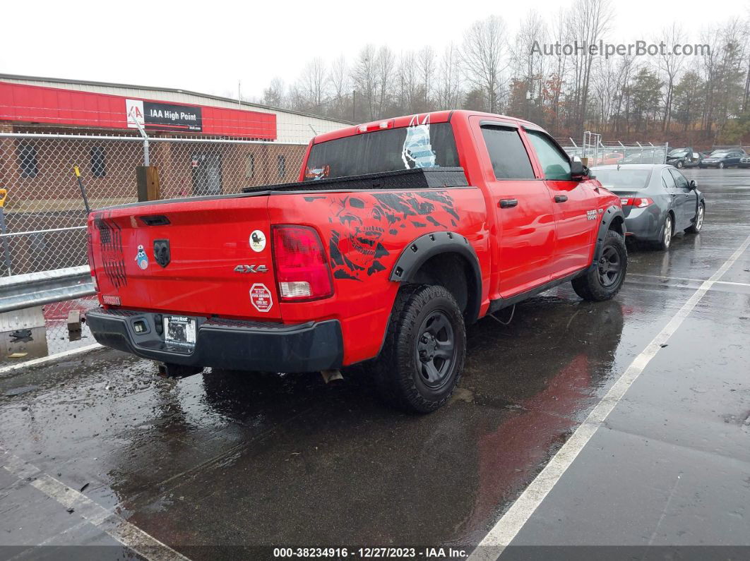 2015 Ram 1500 Tradesman Красный vin: 3C6RR7KT0FG578740