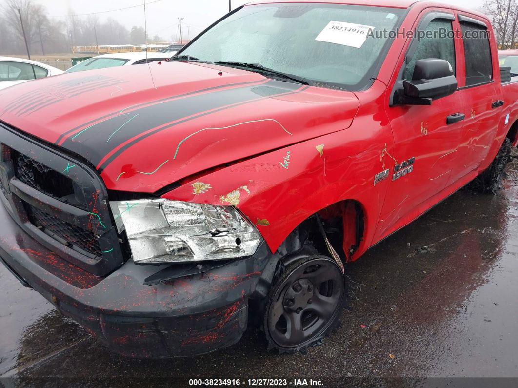 2015 Ram 1500 Tradesman Красный vin: 3C6RR7KT0FG578740