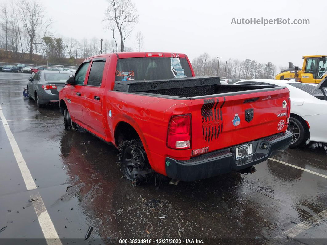 2015 Ram 1500 Tradesman Красный vin: 3C6RR7KT0FG578740