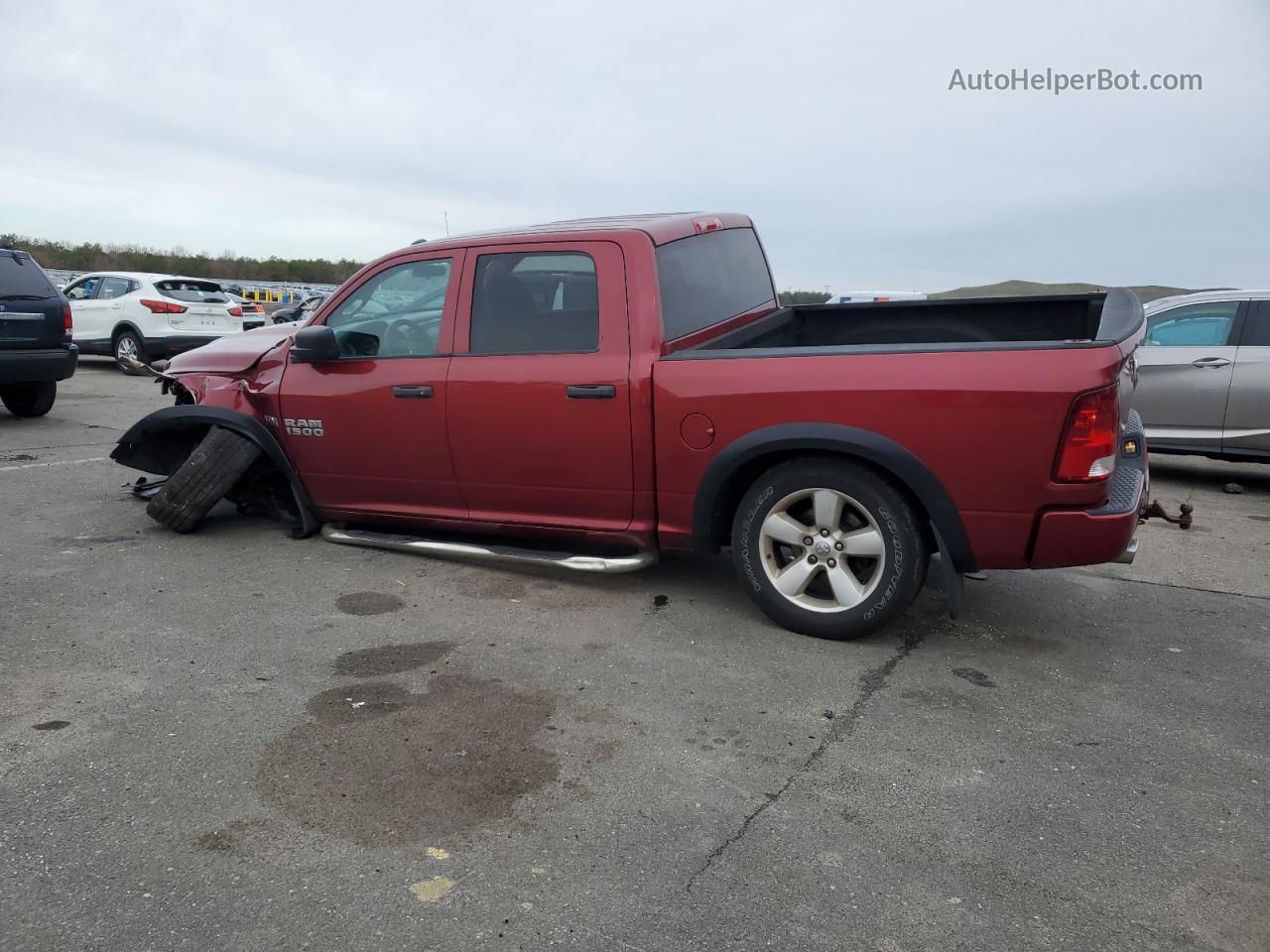 2014 Ram 1500 St Красный vin: 3C6RR7KT2EG264473