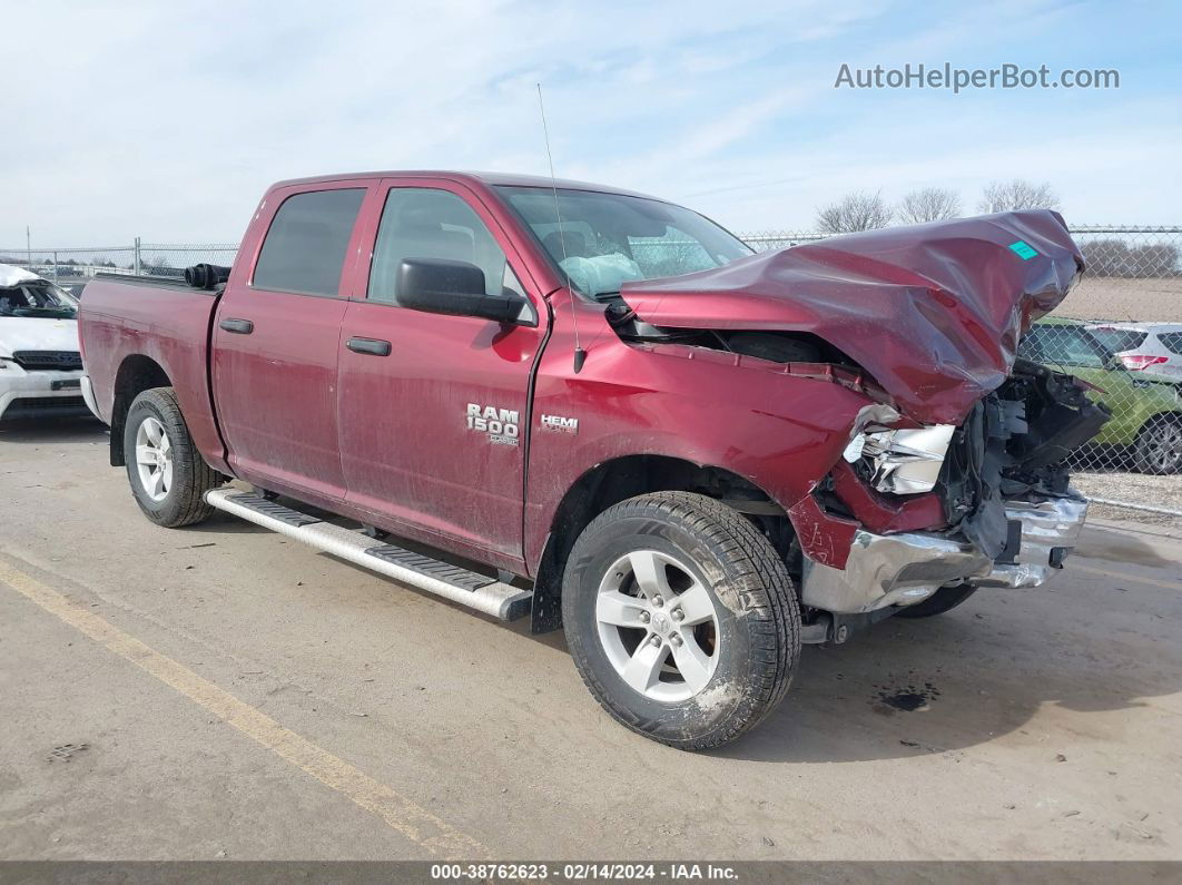 2020 Ram 1500 Classic Tradesman  4x4 5'7 Box Red vin: 3C6RR7KT5LG131025