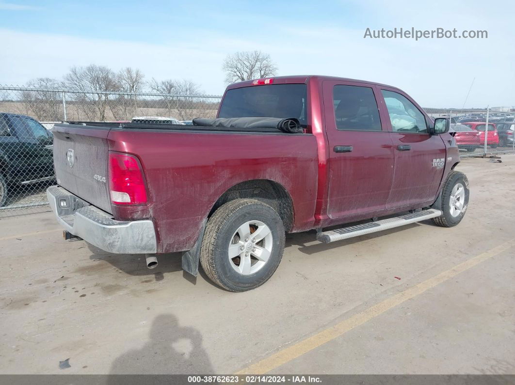 2020 Ram 1500 Classic Tradesman  4x4 5'7 Box Red vin: 3C6RR7KT5LG131025