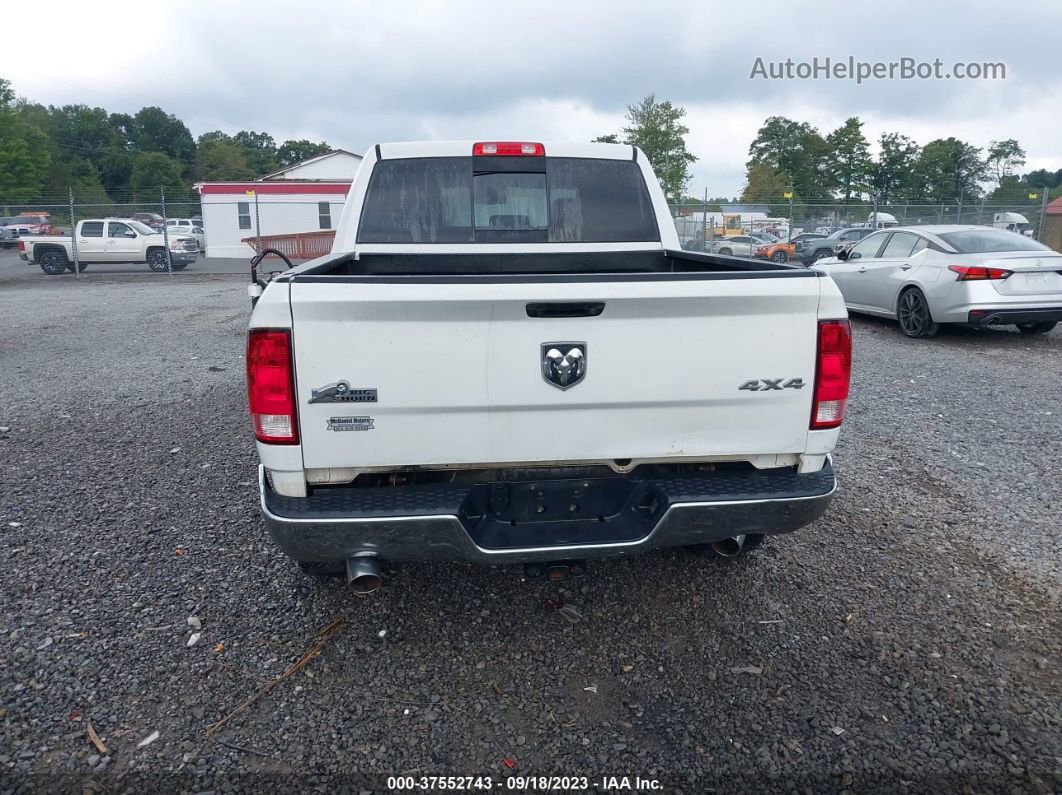 2015 Ram 1500 Big Horn White vin: 3C6RR7LT0FG596783