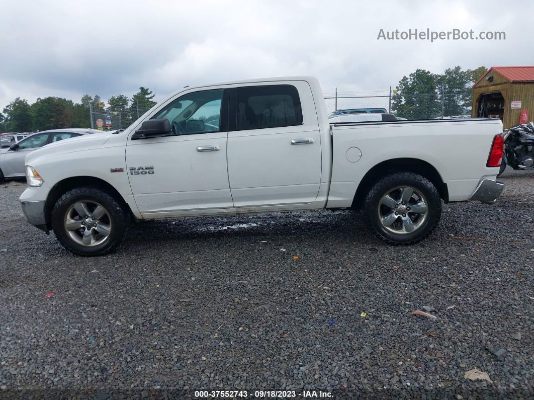 2015 Ram 1500 Big Horn White vin: 3C6RR7LT0FG596783