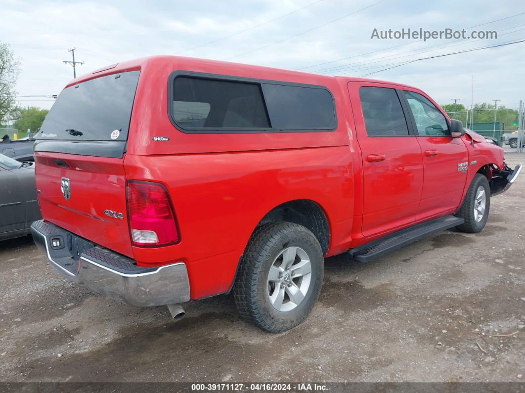 2020 Ram 1500 Classic Slt  4x4 5'7 Box Red vin: 3C6RR7LT3LG152602