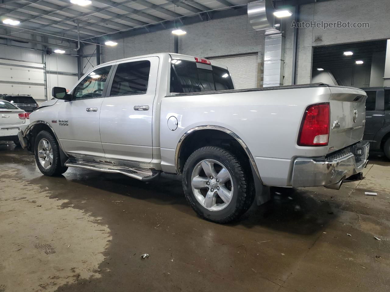 2015 Ram 1500 Slt Silver vin: 3C6RR7LT6FG598828