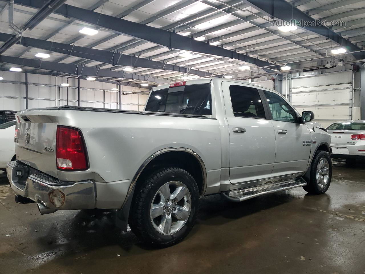 2015 Ram 1500 Slt Silver vin: 3C6RR7LT6FG598828