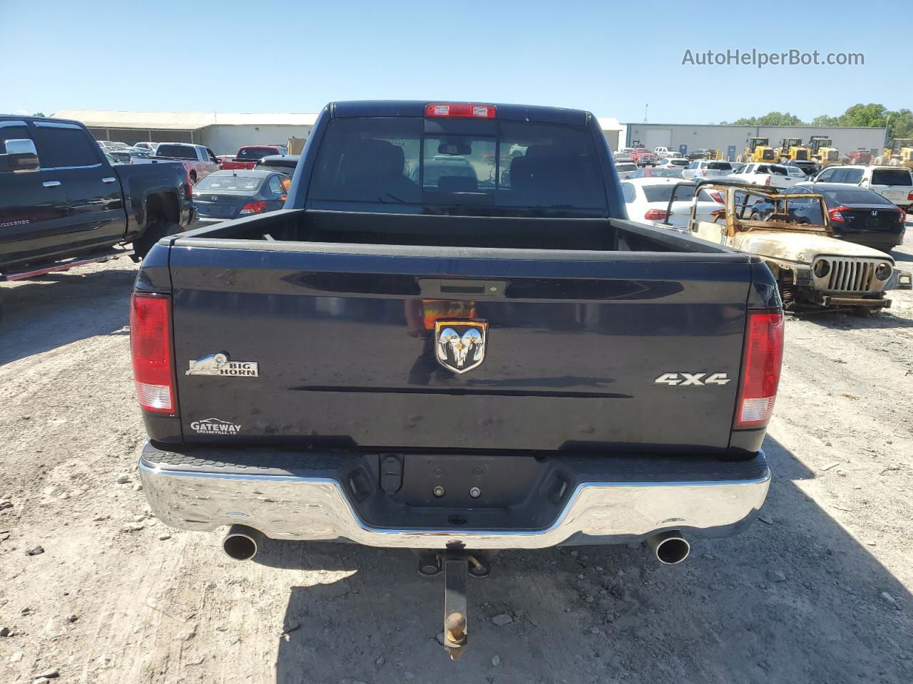 2015 Ram 1500 Slt Blue vin: 3C6RR7LTXFG578467