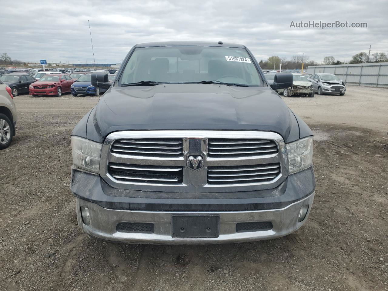 2015 Ram 1500 Slt Серый vin: 3C6RR7LTXFG680500