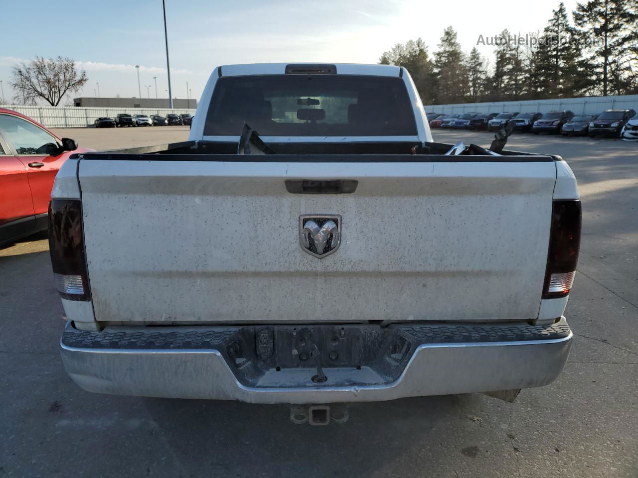 2012 Dodge Ram 2500 St White vin: 3C6TD4CLXCG127344