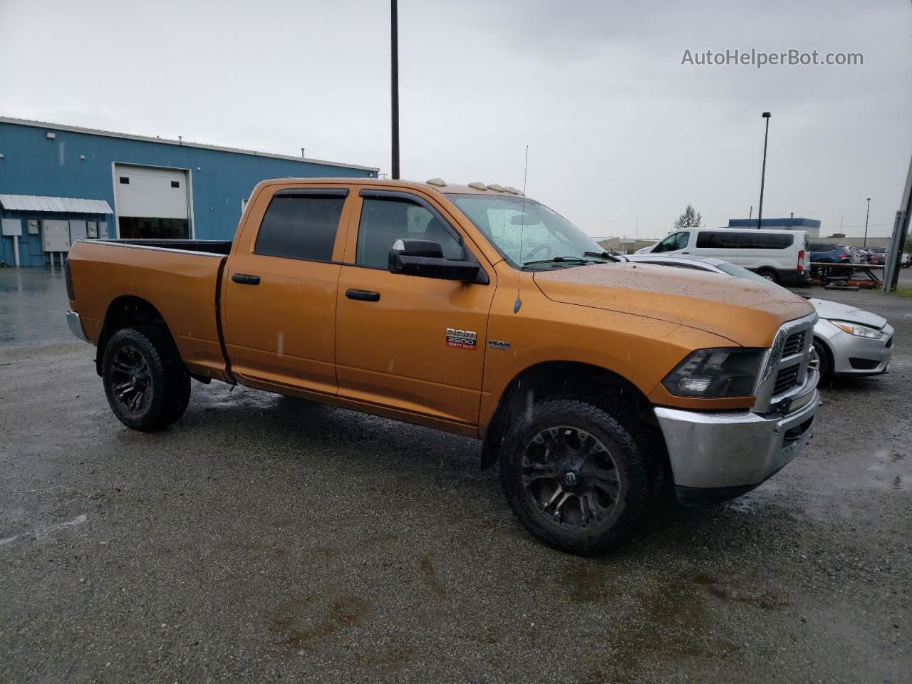 2012 Dodge Ram 2500 St Золотой vin: 3C6TD5CT6CG272600